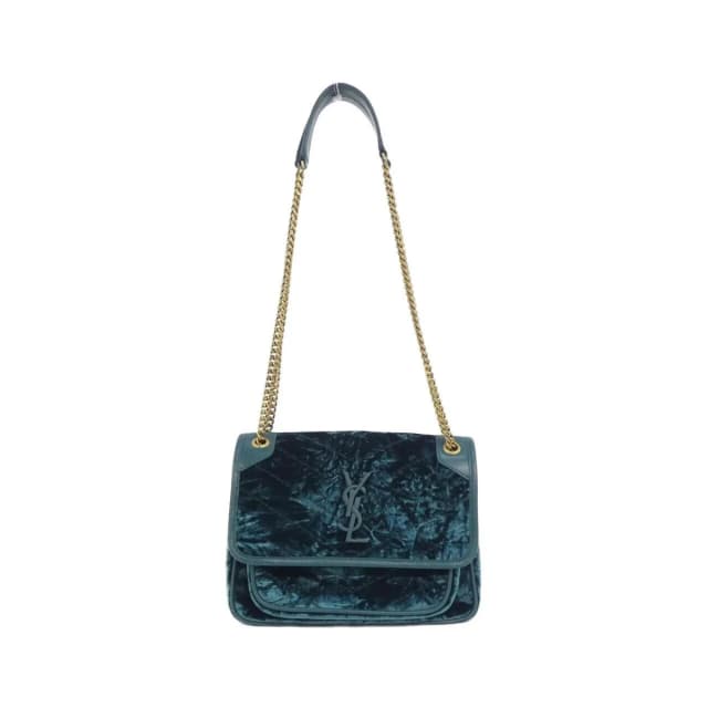 Saint Laurent Nikibaby Shoulder Bag in Velvet from The Reluxe, photo 1 of 1