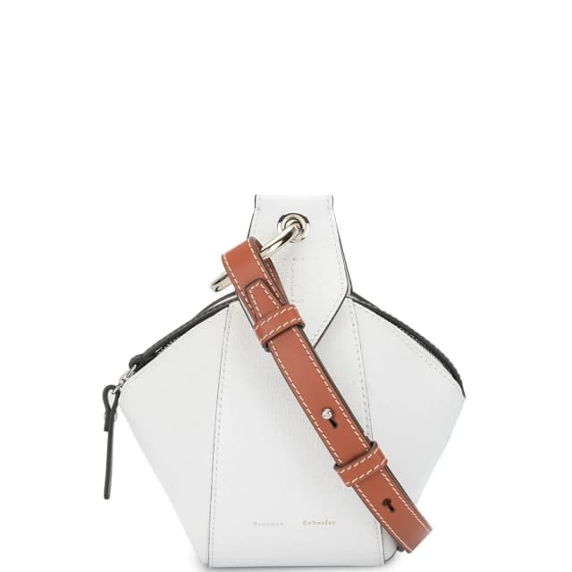 Proenza Schouler Zippered Pochette, Optic White, image 1 of 1 from Cultstatus