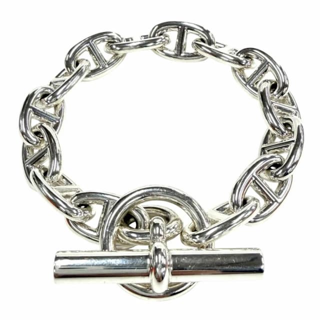 Hermès Chaine D'Ancre MM 14 Links Bracelet Silver in Silver from The Reluxe, photo 1 of 1