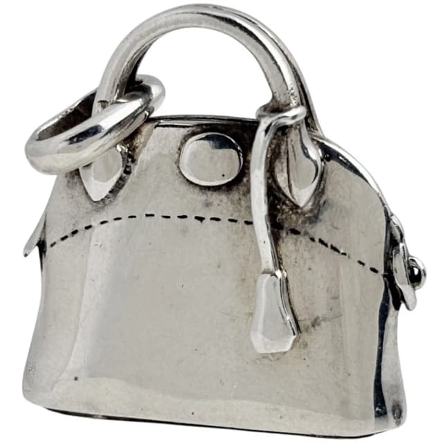 Hermès Pendant Bolide Motif Pill Case 925 Sterling Silver in Silver from The Reluxe, photo 1 of 1