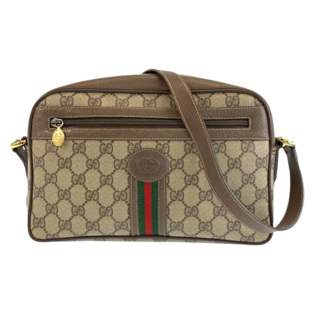 Gucci Vintage Sherry Line GG Supreme Canvas 001 56 Shoulder Bag Pochette in Canvas from The Reluxe, photo 1 of 1