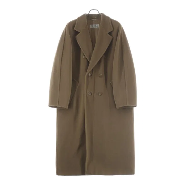 Max Mara Wool Double Breasted Icon Trench Coat Brown in Brown Wool from The Reluxe, photo 1 of 1