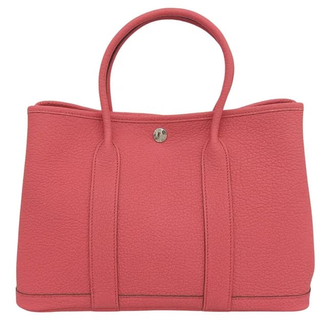Hermès Garden Party TPM Handbag in Leather from The Reluxe, photo 1 of 1