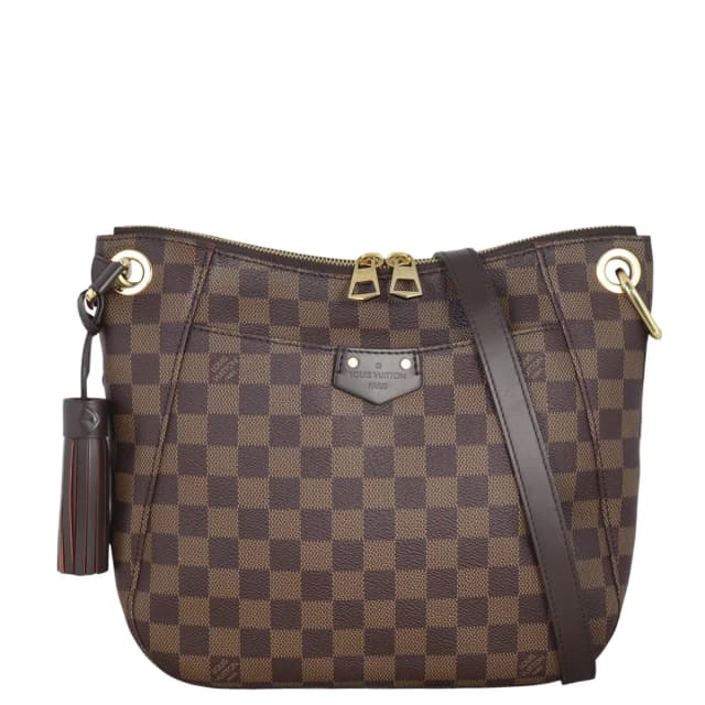Louis Vuitton South Bank Besace Damier Ebene in Brown Coated canvas from Luxe.It.Fwd, photo 1 of 1