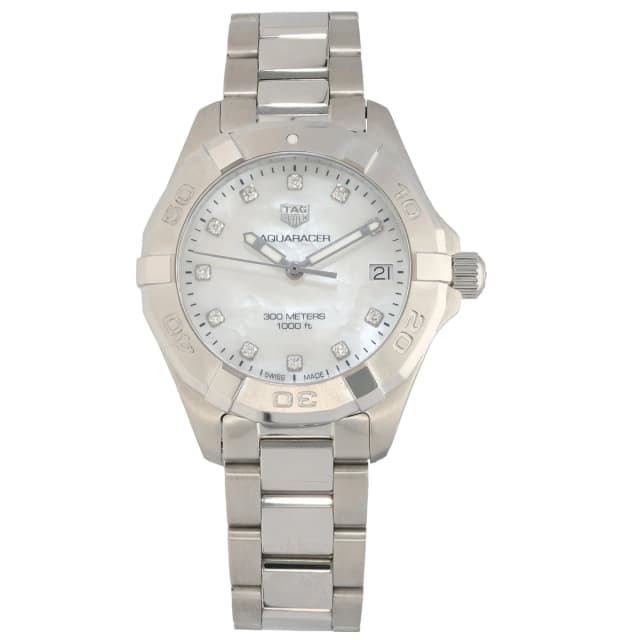 TAG Heuer Aquaracer WBD1314 32mm Stainless Steel Watch from H&T, photo 1 of 1