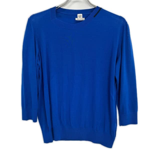 Hermès Knit Sweater 44 in Blue Wool from The Reluxe, photo 1 of 1