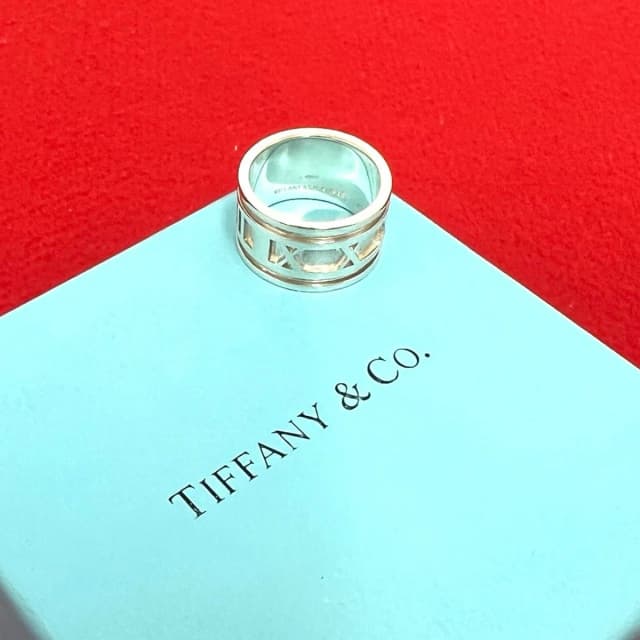 Tiffany & Co. Vintage Wide Atlas Ring 925 Sterling Silver in Silver from The Reluxe, photo 1 of 1