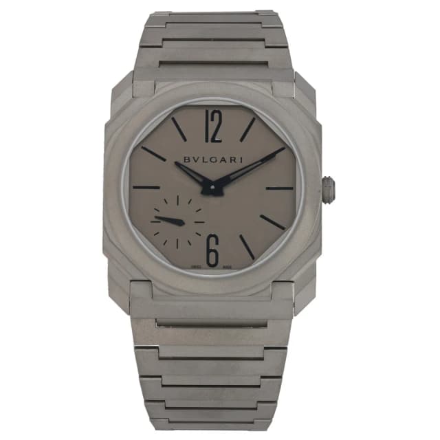 Bvlgari Octo Finissimo BGO40TXT 40mm Titanium Watch from H&T, photo 1 of 1