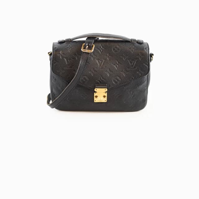 Louis Vuitton Pochette Metis Black Empreinte in Black Canvas from The Purse Affair, photo 1 of 1
