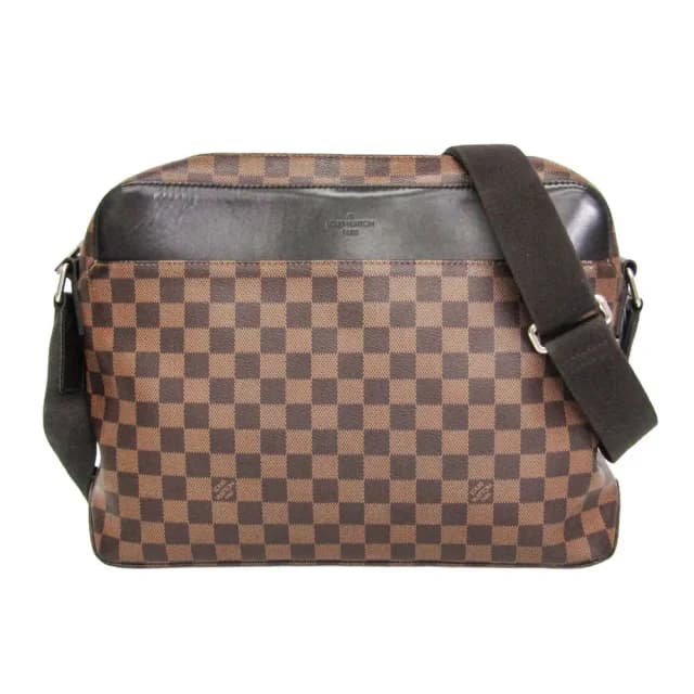 Louis Vuitton Damier Jake Messenger MM N41569 Men,Women Messenger Bag,Shoulder Bag Brown,Ebene in Brown/Brown Damier Canvas from Elady, photo 1 of 1