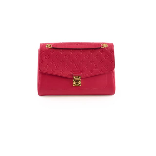 Louis Vuitton Saint Germaine PM Empriente Shoulder Bag Red in Red from The Purse Affair, photo 1 of 1