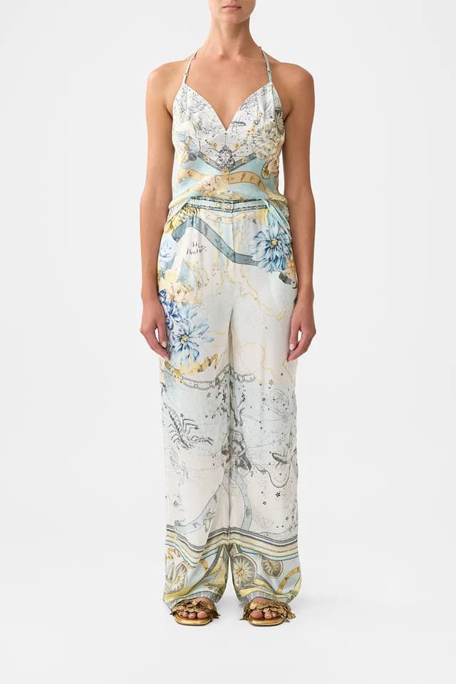 Camilla eBoutique BUTTON FRONT LOUNGE PANT MY LUCKY STARS, image 1 of 1 from CAMILLA