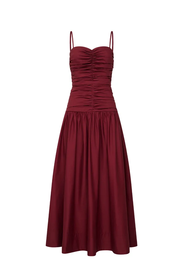 MANNING CARTELL Provence Dress in MERLOT, image 1 of 1 from Manning Cartell