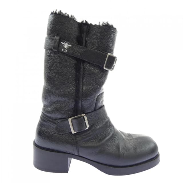 Dior Ider Boots Black in Black Calfskin from The Reluxe, photo 1 of 1