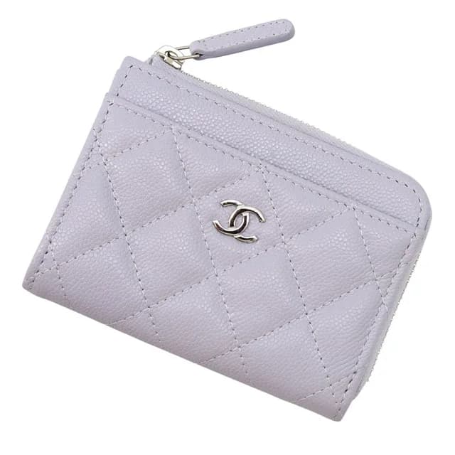 Chanel Coin Purse Quilted CC Logo Soft Caviar Leather in Caviar leather from The Reluxe, photo 1 of 1