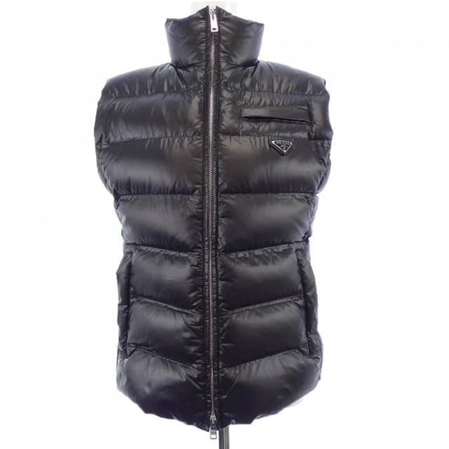 Prada Triangle Logo Down Vest from The Reluxe, photo 1 of 1