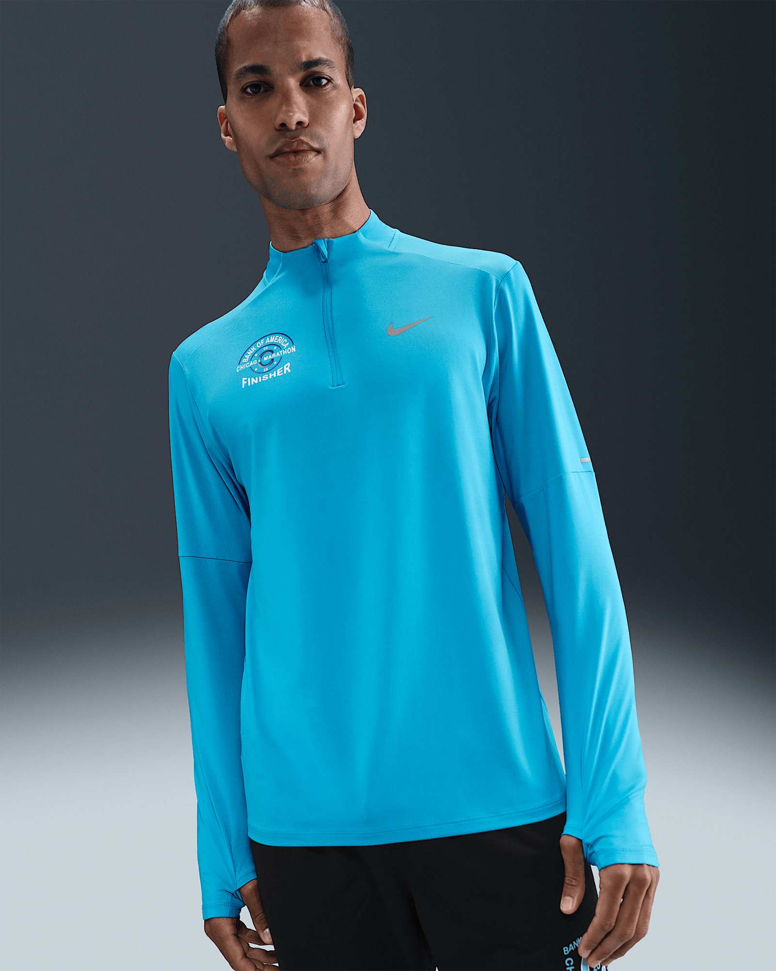 Nike Element in Light Current Blue/White, image 1 of 1 from Nike