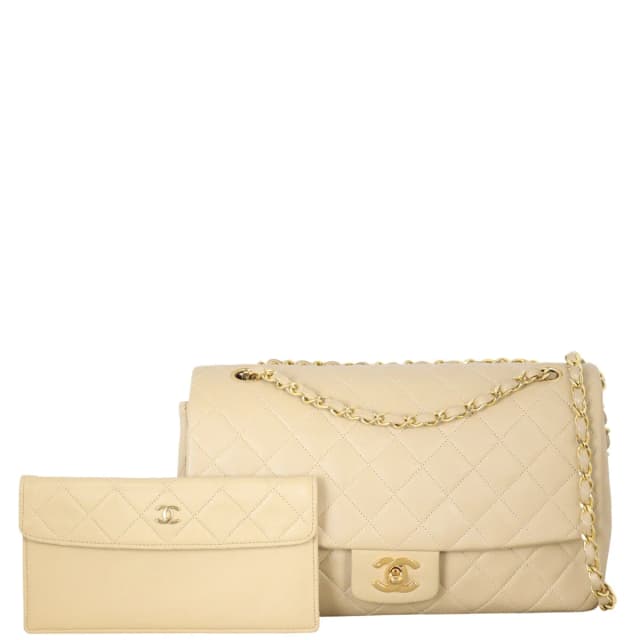 Chanel CC Single Flap Medium Vintage in Lambskin from Luxe.It.Fwd, photo 1 of 1