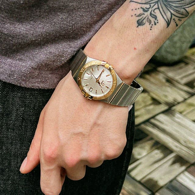 Omega Constellation 123.20.35.60.02.002 Quartz Silver from VINTAGE QOO TOKYO, photo 1 of 1