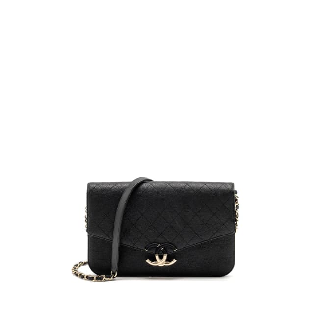 Chanel Paris-Cuba Thread Around Flap Bag With Chain Caviar Black LGHW in Black Caviar leather from EMIER, photo 1 of 1