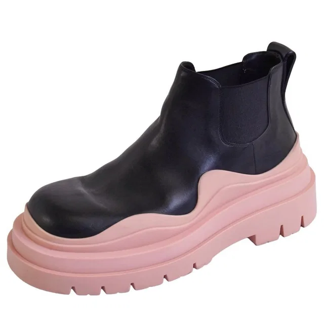 Bottega Veneta Boots Tire in Leather from The Reluxe, photo 1 of 1