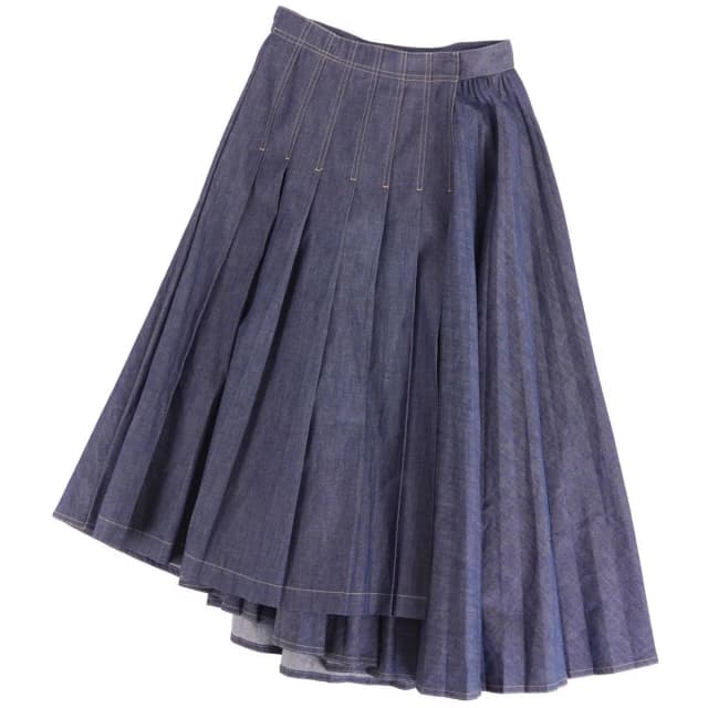 Dior Christian Skirt Cotton Denim in Denim from The Reluxe, photo 1 of 1