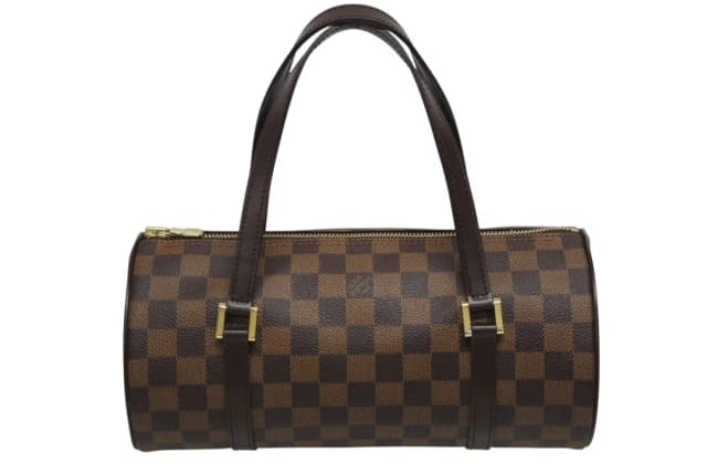 Louis Vuitton Handbag Papillon 30 Damier Canvas Brown Gold 4 in Brown Canvas from The Reluxe, photo 1 of 1