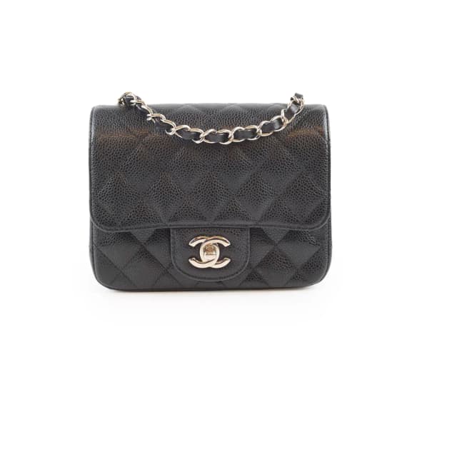 Chanel Caviar Mini Square Black in Black Caviar leather from The Purse Affair, photo 1 of 1