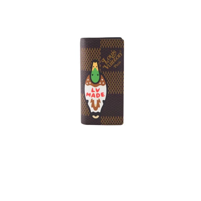 Louis Vuitton Nigo Brazza Wallet Giant Damier Ebene in Brown Canvas from The Purse Affair, photo 1 of 1