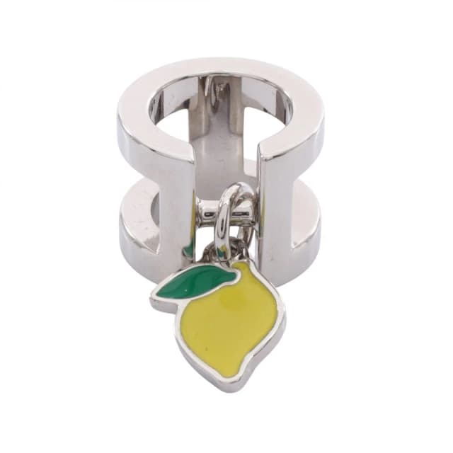 Hermès Scarf Ring Twilly Mini Citron from The Reluxe, photo 1 of 1