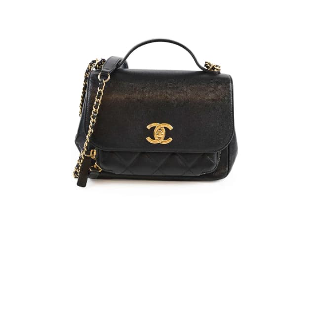 Chanel Caviar Business Affinity Small Black in Black Caviar leather from The Purse Affair, photo 1 of 1