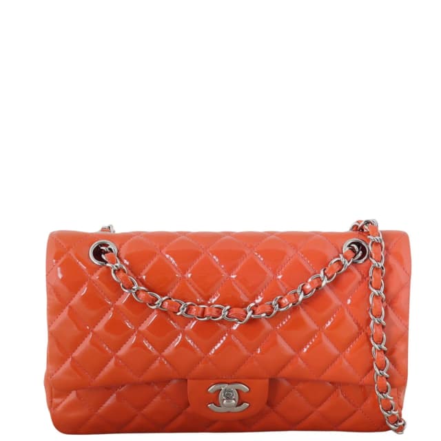 Chanel Classic Double Flap Medium Patent in Patent leather from Luxe.It.Fwd, photo 1 of 1