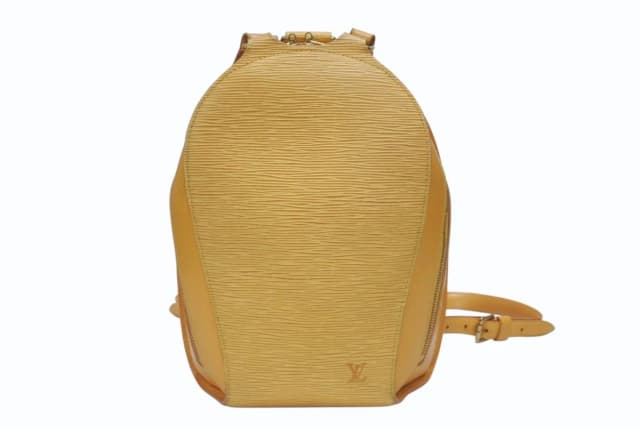 Louis Vuitton Epi Mabillon Backpack Tassili Yellow in Yellow Leather from The Reluxe, photo 1 of 1