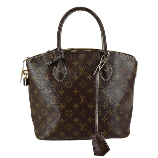 Louis Vuitton Fetish Lockit Monogram Canvas Tote Bag Brown in Brown Coated canvas from Dallas Designer Handbags, photo 1 of 1