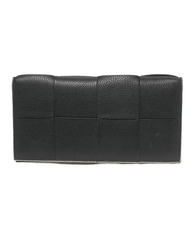 Bottega Veneta Wallet Bifold Billfold Cassette Maxi Intrecciato in Woven leather from The Reluxe, photo 1 of 1