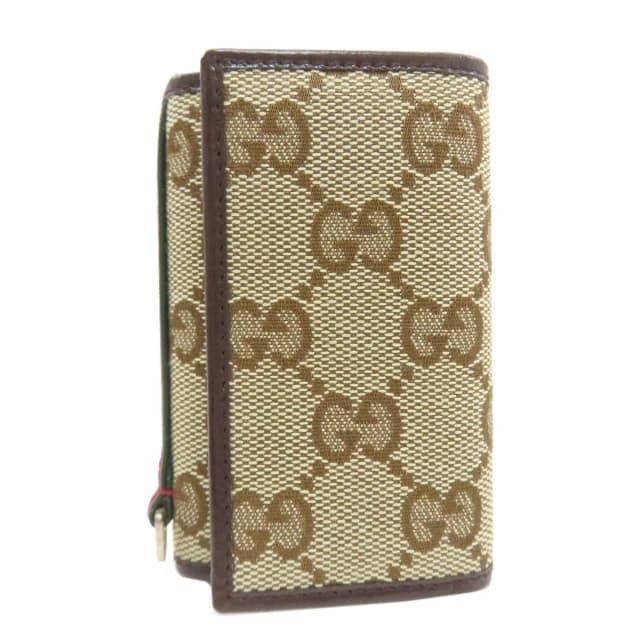 Gucci GG Key Case Canvas Holder in Canvas from The Reluxe, photo 1 of 1