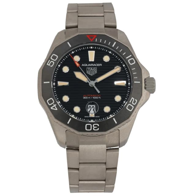 TAG Heuer Aquaracer WBP208D 43mm Titanium Watch from H&T, photo 1 of 1