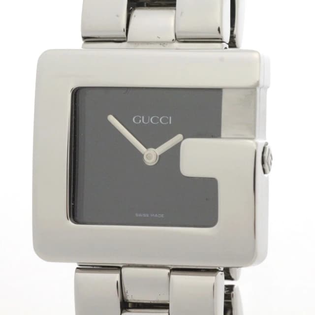 Gucci Watch Stainless Steel Black Dial Quartz in Black from The Reluxe, photo 1 of 1