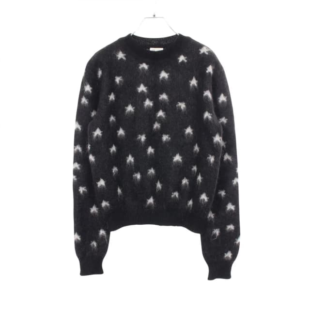 Saint Laurent Knit Star Pattern Sweater in Nylon from The Reluxe, photo 1 of 1