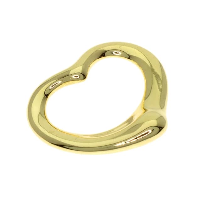 Tiffany & Co. Open Heart Pendant Top 18K Yellow Gold in Yellow from The Reluxe, photo 1 of 1