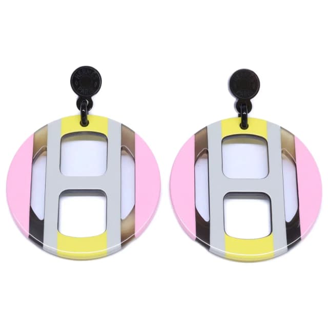 Hermès Equipe Earring Gray in Grey from The Reluxe, photo 1 of 1