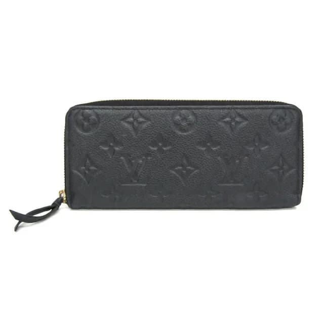 Louis Vuitton Clemence Wallet M60171 Women's Monogram Empreinte Long Wallet (bi-fold) Noir in Noir/Noir Monogram Empreinte from Elady, photo 1 of 1