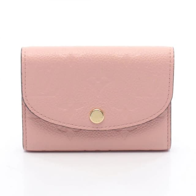 Louis Vuitton Bifold Wallet Porte-Monnaie Rosalie Rose Poudre Leather in Pink Leather from The Reluxe, photo 1 of 1