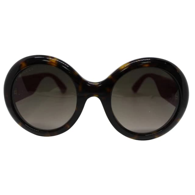 Gucci GG0101S 003 Sunglasses Brown Gradient Lens in Brown from Dallas Designer Handbags, photo 1 of 1