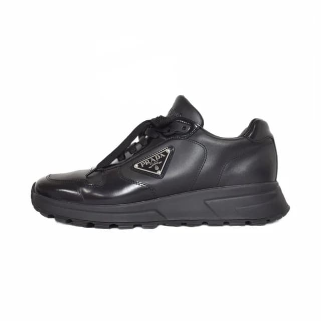 Prada Prax Sneakers Low-Cut Black 7 in Black from The Reluxe, photo 1 of 1