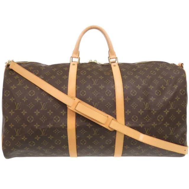 Louis Vuitton Keepall Bandouliere 60 Monogram Boston Bag in Coated canvas from The Reluxe, photo 1 of 1