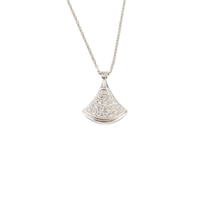 Bvlgari Bvlgari Divas' Dream necklace 18k white gold in White from The Purse Affair, photo 1 of 1
