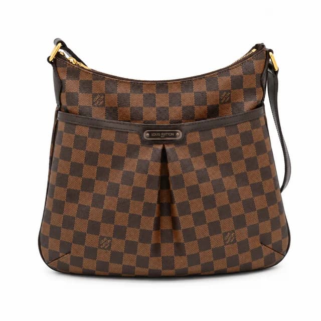 Louis Vuitton Damier Ebene Bloomsbury Shoulder Bag in Brown Coated canvas from Clotheshorse Anonymous, photo 1 of 1