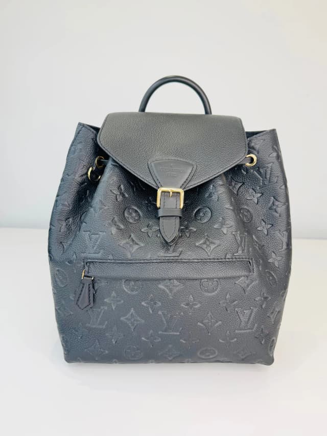 Louis Vuitton Montsouris Empreinte Leather Backpack PM in Leather from Edit Second Hand, photo 1 of 1