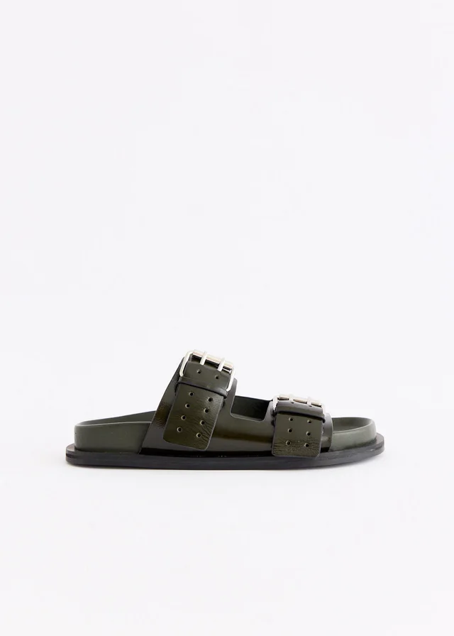 A.Emery Leon Sandals in VINTAGE FOREST, image 1 of 1 from Incu